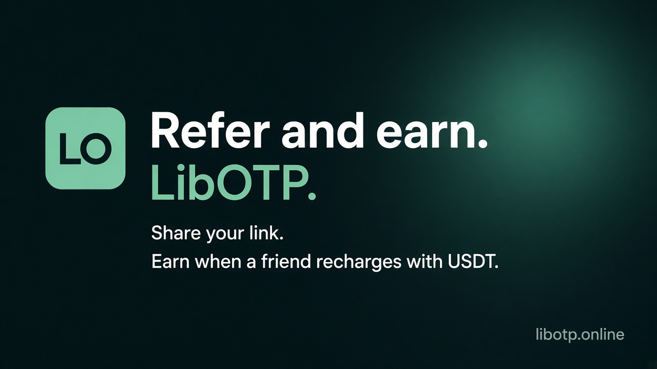LibOTP refer and earn